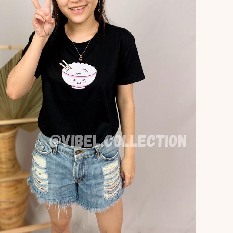 ➹ KAOS OVERSIZE BLACK EDITION | BAJU KATUN WANITA DAN PRIA TUMBLR TEE BASIC TSHIRT GARFIELD VIBEL ♛