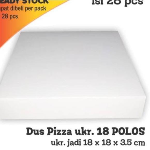 

Brightϟ Dus Pizza 18 x 18 x 3,5 cm POLOS (28 pcs )