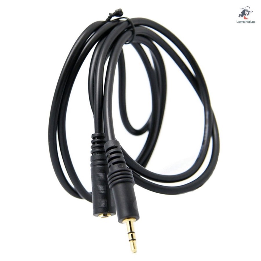 Kabel Audio Extension 1.5m - Kabel Perpanjangan Aux - Audio Jack 3.5mm