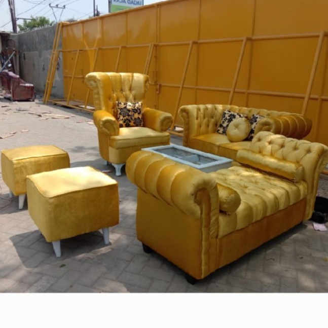 Sofa Sultan + Meja (Sofa Ruang Tamu)