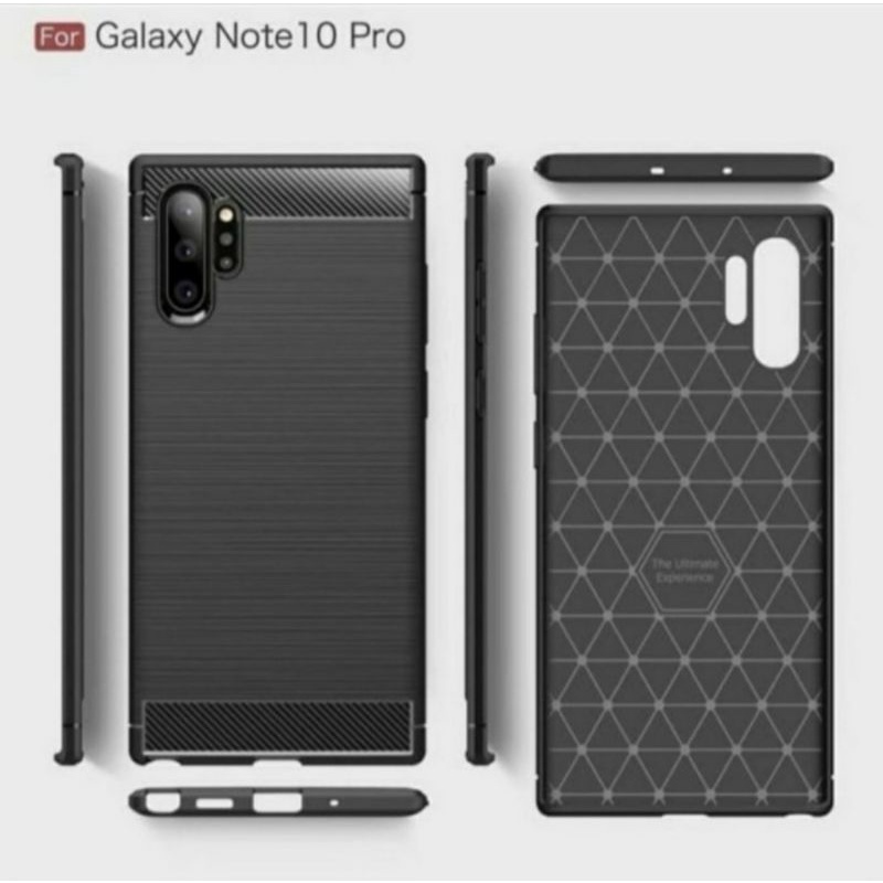 Samsung Note 10 Note 10 plus soft case silikon carbon