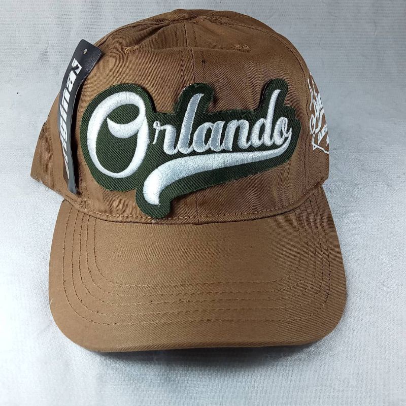 topi baseball Orlando coklat