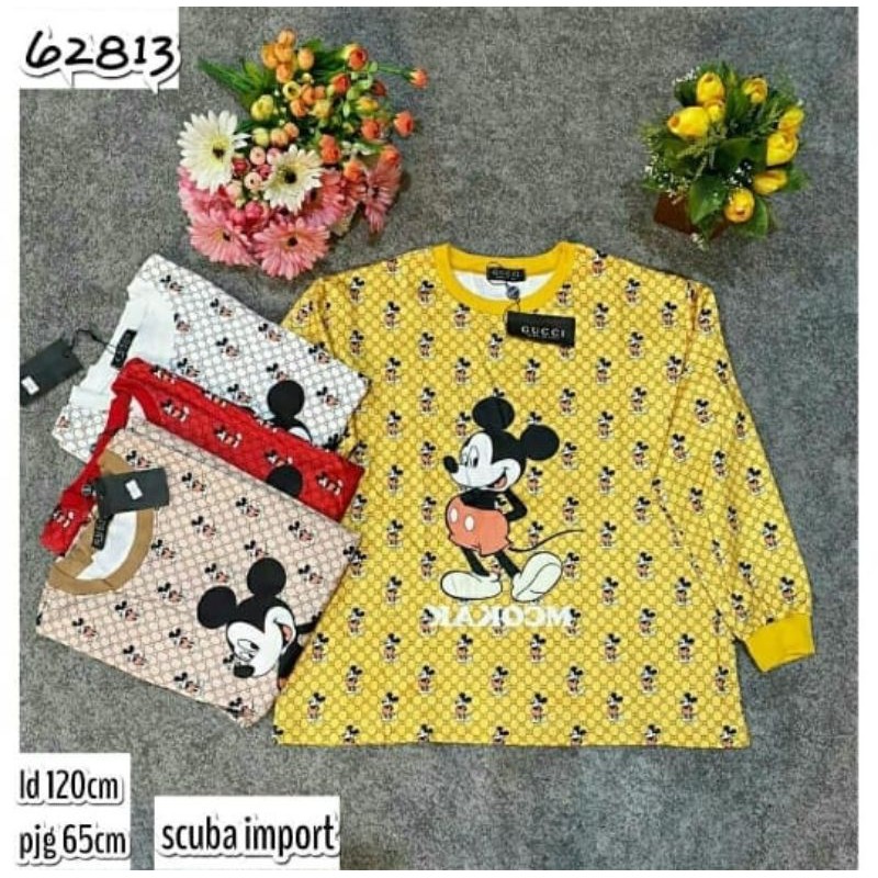 Sweater scuba mickey jumbo