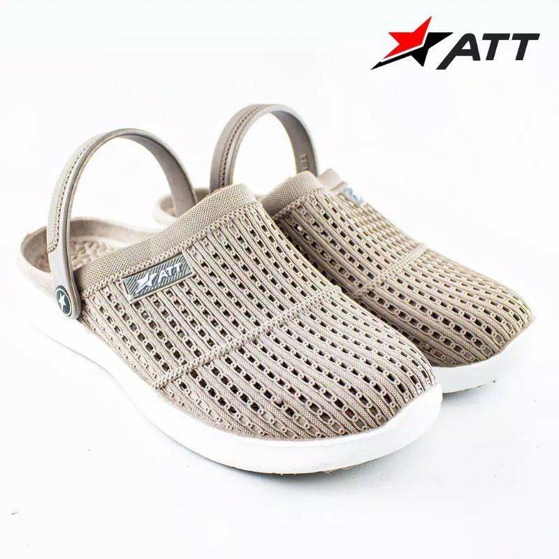 (COD)Sepatu Sandal Karet Kekinian buat Wanita Trendy Merk ATT MSW 562