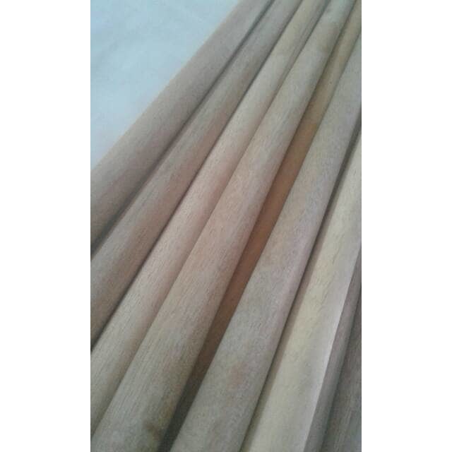 Stik Kayu Bulat 22mm 75cm Kayu Dowel Shopee Indonesia