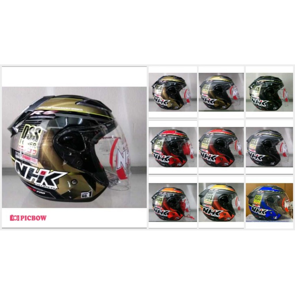 LXX-83 HELM NHK R6 RALLY 9 PILIHAN MOTIF FULL COLOR ( DSS POWER ) / NHK R 6 RALLY // Helm Motor