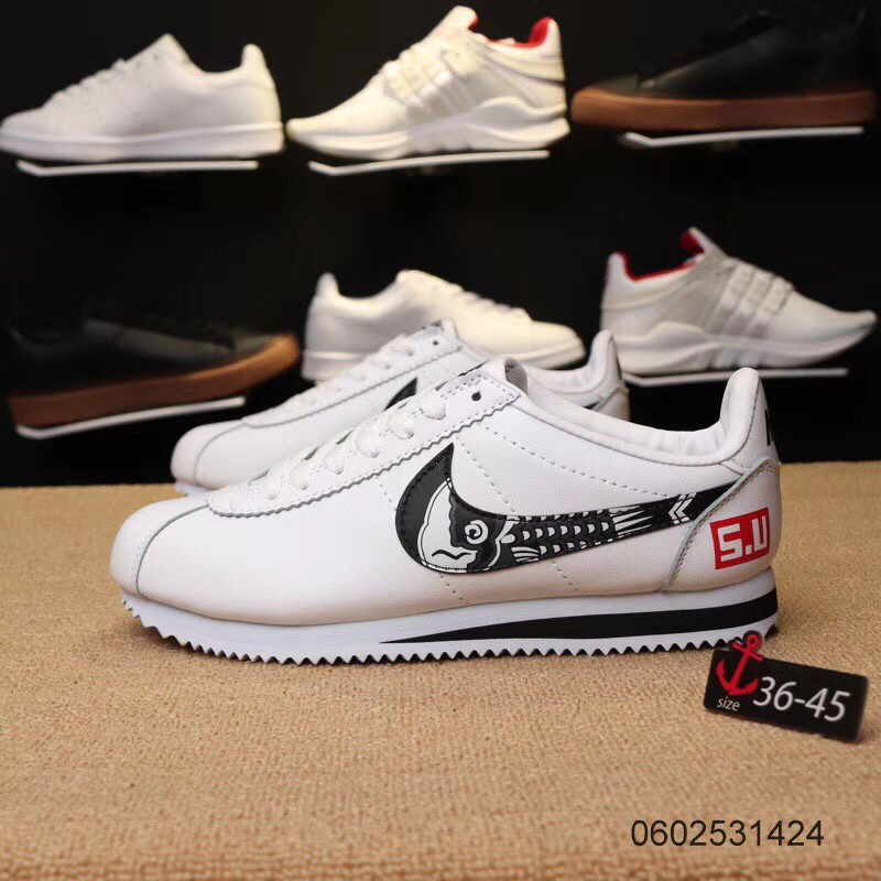 nike cortez putih