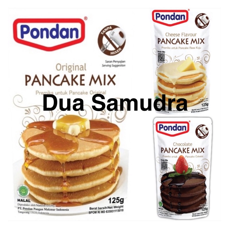 

(E-11) MAPLE SIRUP PANCAKE SYRUP PONDAN PANCAKE MIX ORI ORIGINAL / COKLAT / KEJU 125GR