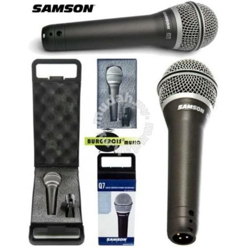 Mic Kabel Samson q7 / q 7 ORIGINAL Garansi Resmi
