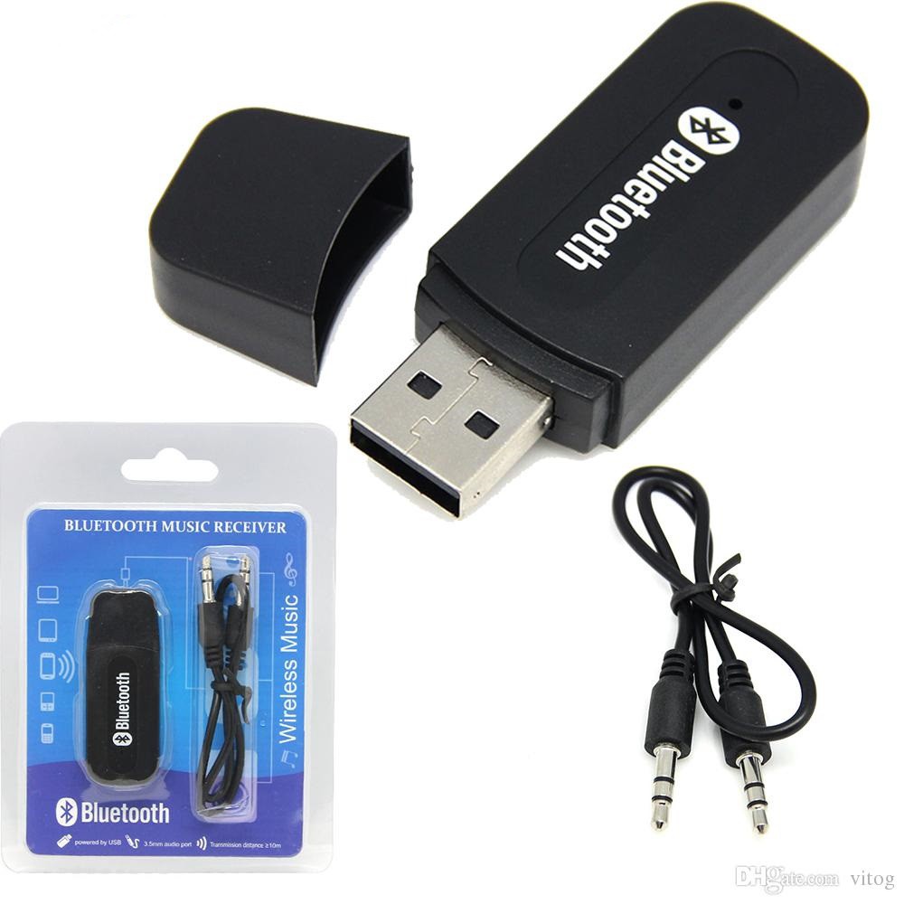 Bluetooth Music Receiver USB Audio Dongle 3.5mm