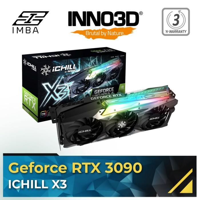Vga / Inno3D Geforce Rtx 3090 Ichill X3 24Gb Gddr6X 384 Bit