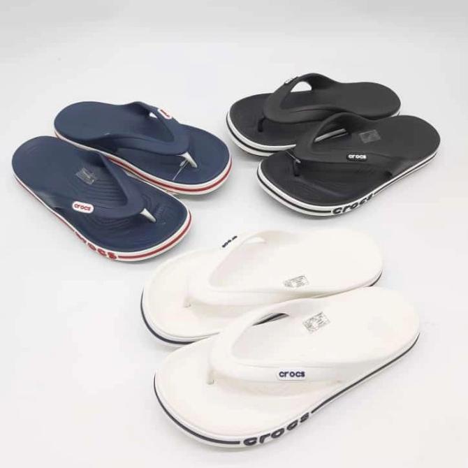 Sandal Jepit Pria / Sandal Crocs / Crocs BayaBand Flip Original