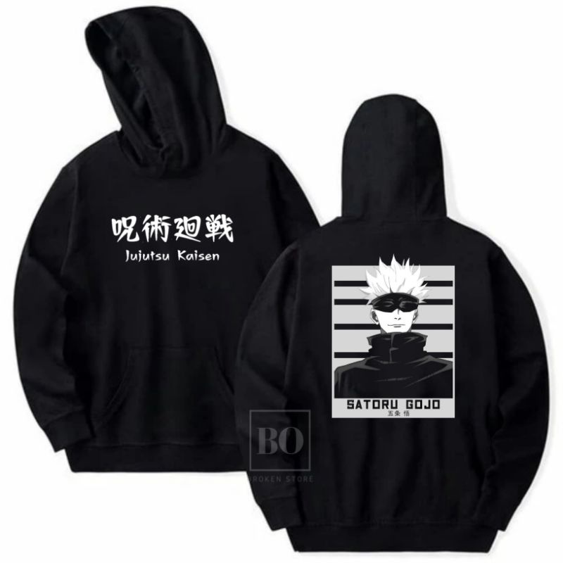 Jaket sweater hoodie anak satoru gojo / jujutsu kaisen / Sweater Hoodie jujutsu kaisen gojo satoru