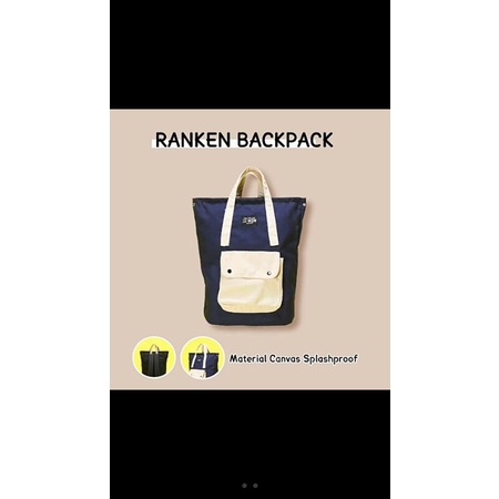 Preloved zakwoow ranken backpack