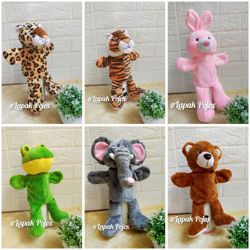 Boneka Tangan karakter Animal Soft yelvo by seulgi