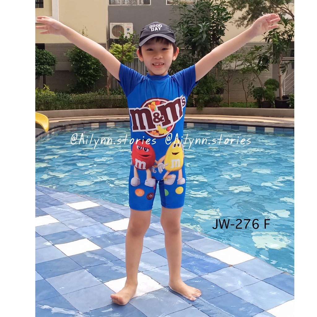 Swimwear / Baju Renang Junior Wardrobe Digital Printing JW 276