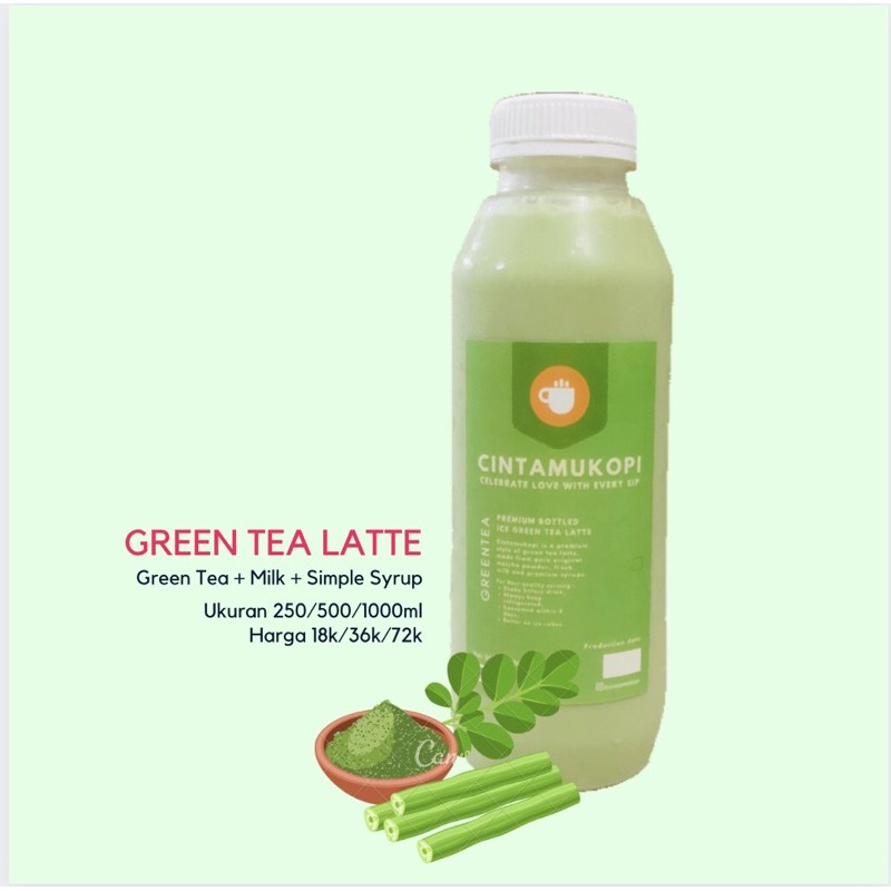 

Green Tea Latte (1 Lt)