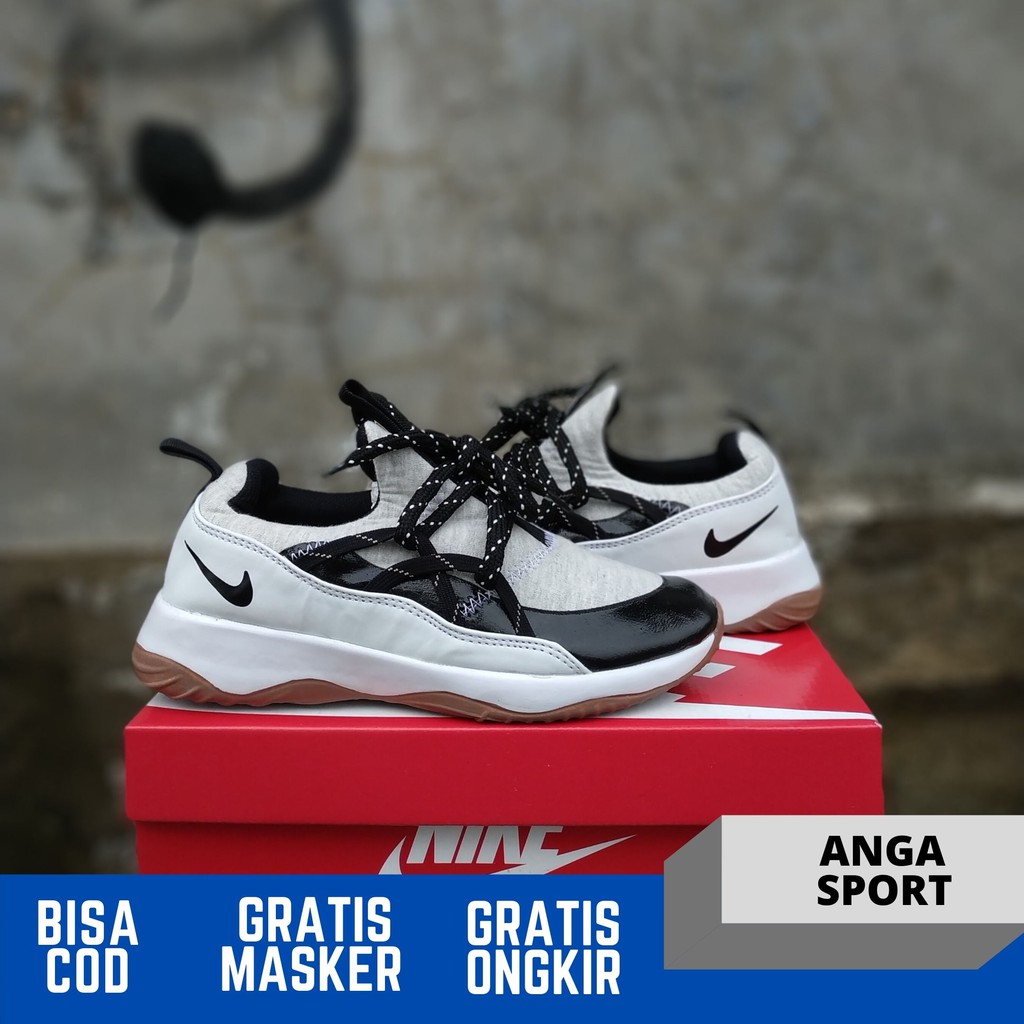 SEPATU WANITA NIKE CITY LOOP HITAM PUTIH SEPATU CEWEK CASUAL MADE IN VIETNAM PREMIUM QUALITY