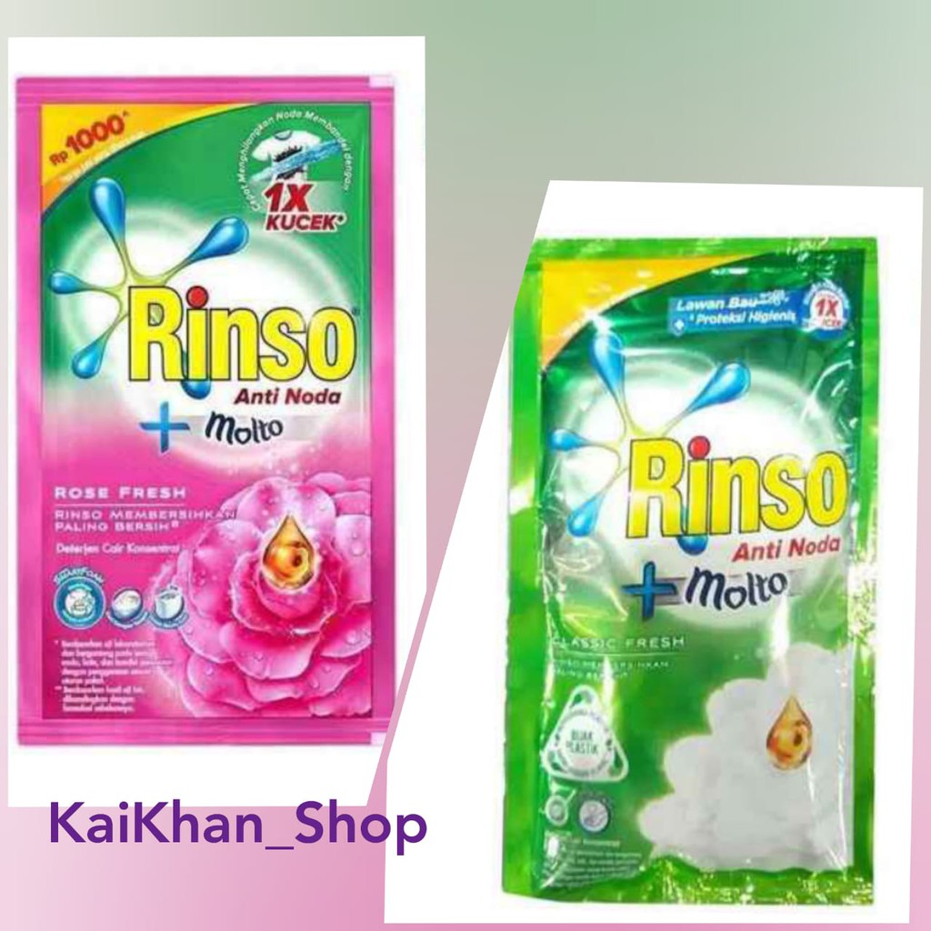 Rinso Molto Detergent CAIR [ 38ml / pcs ]