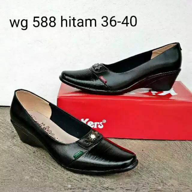  Sepatu Kantor Wanita  KicKers kulit K 588 Shopee Indonesia