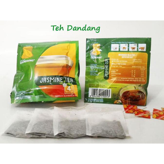 

promo Jasmine Tea (Teh Celup Cap Dandang) Teh Dandang Sachet