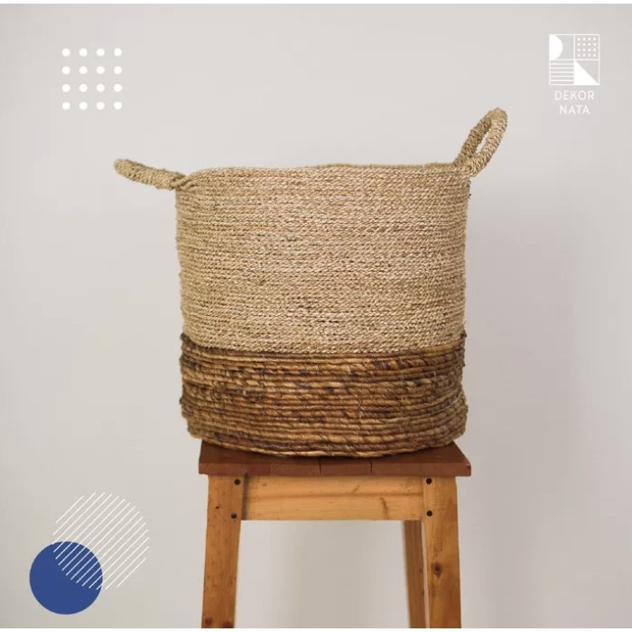 

Dekornata Sibana Basket / Keranjang Anyaman / Laundry Bag / Cover Pot