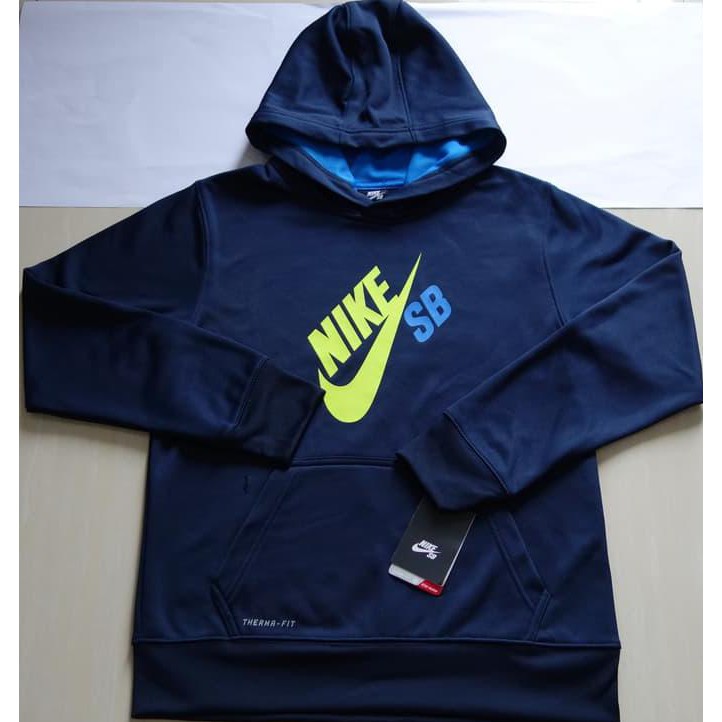 Sweater Hoodie Nike Sb Dark Blue Original