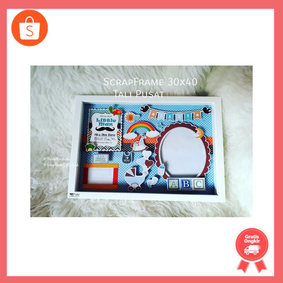 Frame 3D Rongga untuk scrapbook /scrapframe/mahar