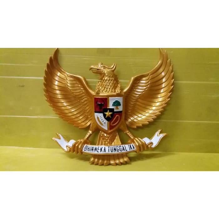 Lambang Garuda Pancasila Emas Jual Lambang Garuda Pancasila Uk 70 Porn Sex Picture 8209