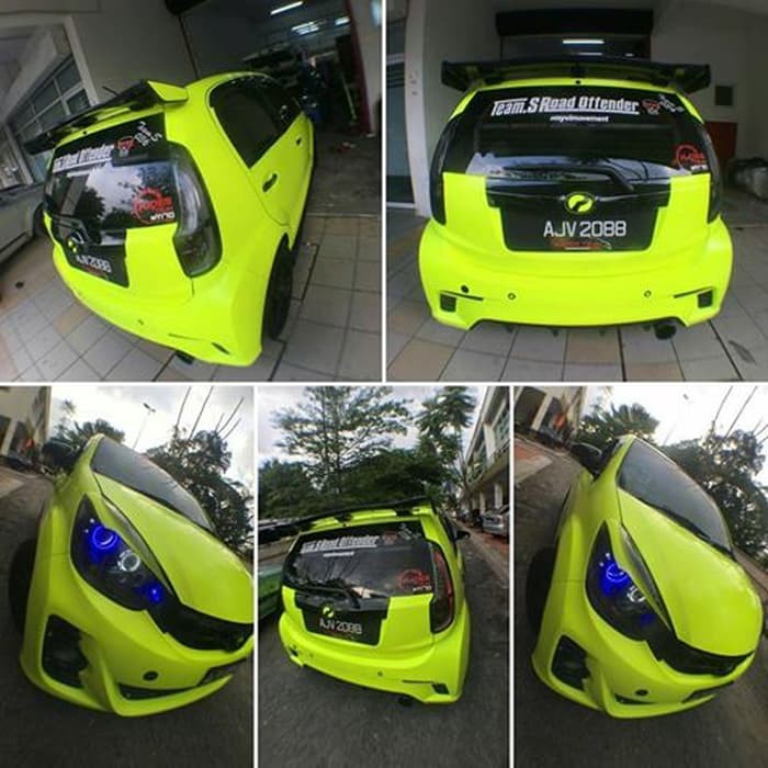 StikerSticker Oracal 6510 Fluorescent Cast 029 untuk MobilMotor