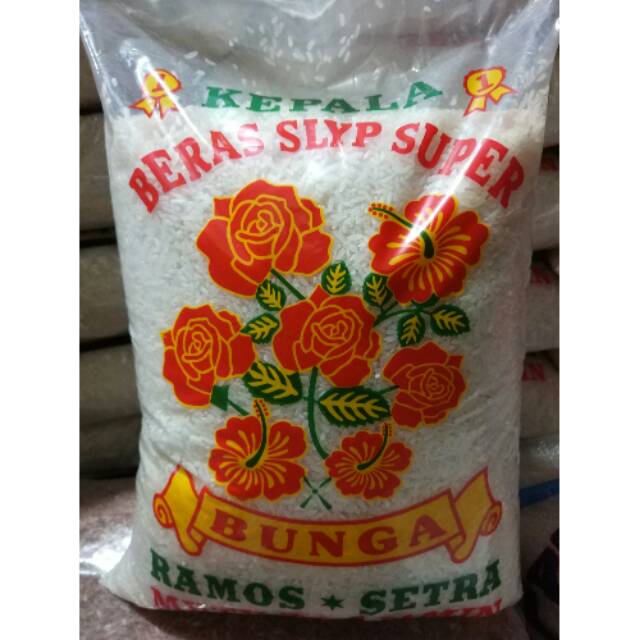 Beras Setra Ramos cap Bunga 5kg