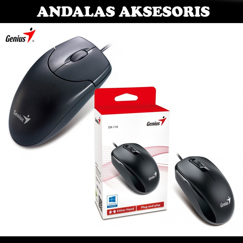 mouse kabel office usb genius 110