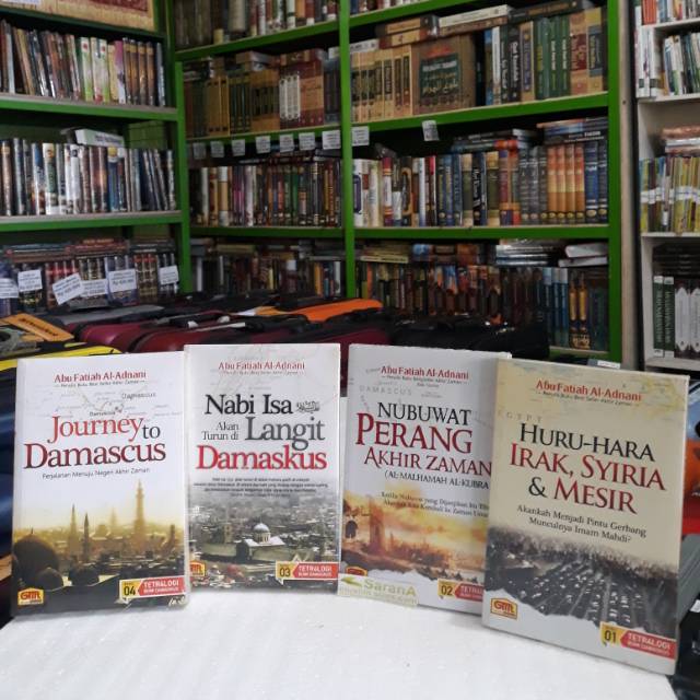 Paket Buku Tetralogi Bumi Damaskus 4 Jilid Lengkap