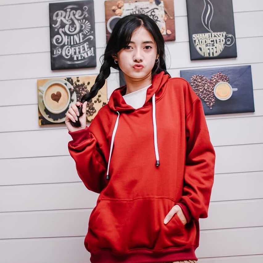 MVP - Natural Hoodie - Hoodie Polos Wanita