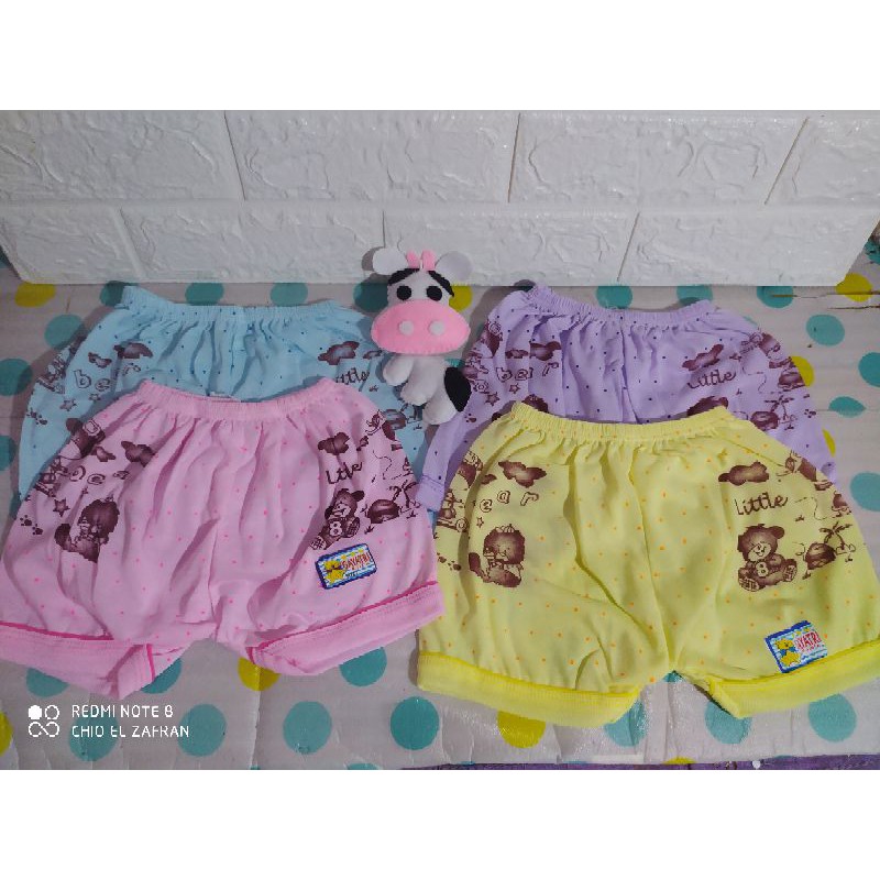 Celana Pendek Bayi Murah/Baju Bayi Murah/4 pcs