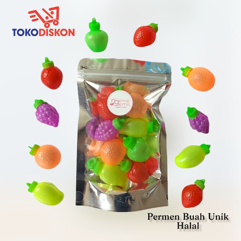 

Permen Buah Unik - Permen Mainan Buah / Premium