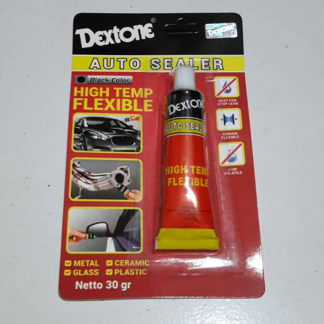 Lem auto sealer warna hitam DEXTONE