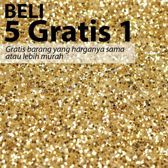 

Kertas Glitter Kasar Paper 300 gsm A4 - Gold