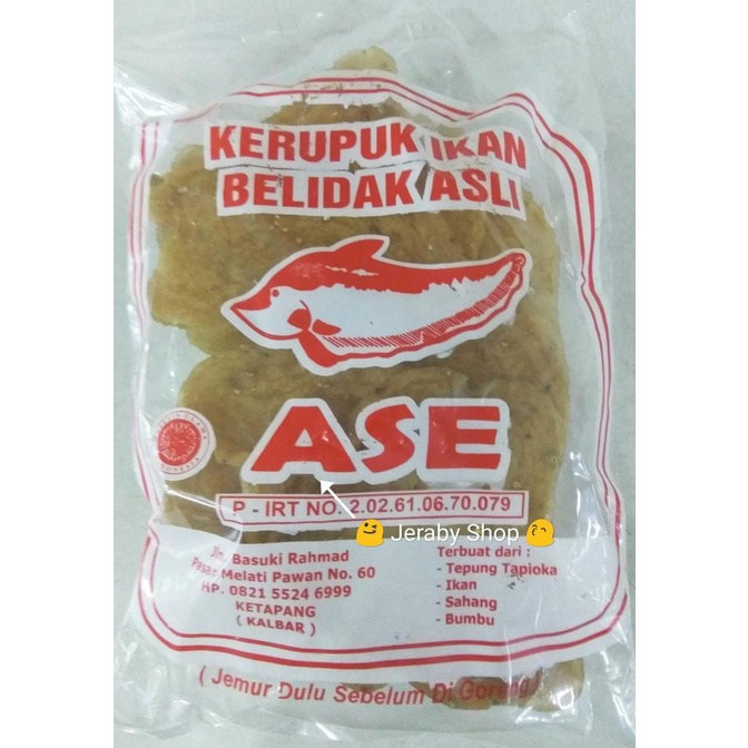 

Kerupuk Ikan Belidak Asli ASE Ketapang Pontianak