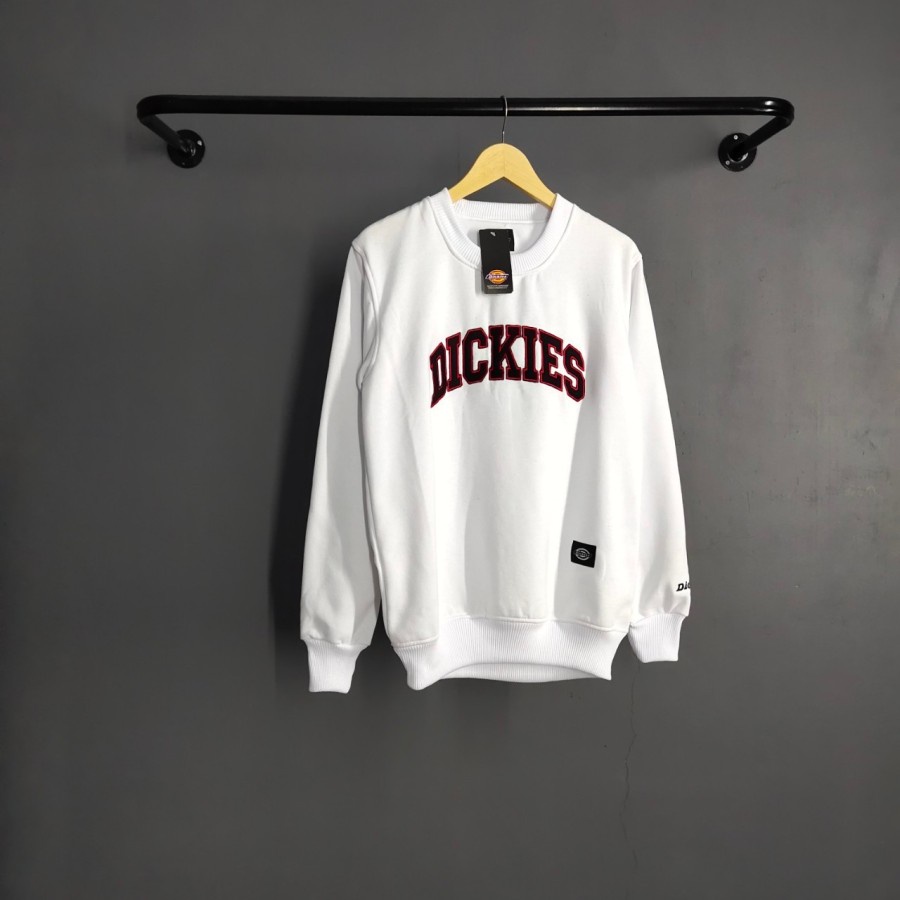 Sweater Basic Crewneck Dickies 1992 Pria Wanita Logo Bordir / Cn Dickies Hitam / Crewneck Dickies Oversize / Sweater Dickies / Hoodie Dickies / Cn Dikis / Crewneck Unisex / Crewneck Putih / Crunek /Crewneck Polos / Crewneck Cowok / Baju Switer