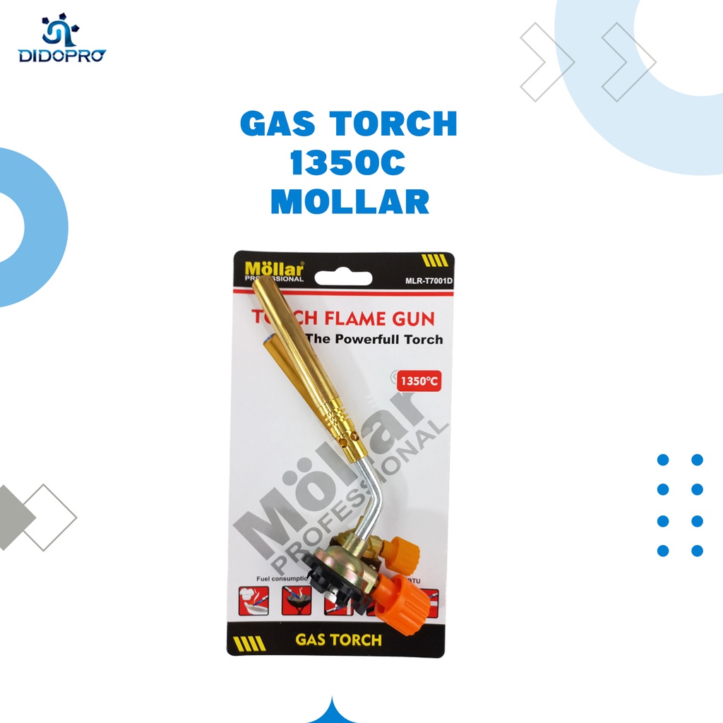 Gas Torch / Alat kepala Las / Kepala korek Tabung Gas Mollar