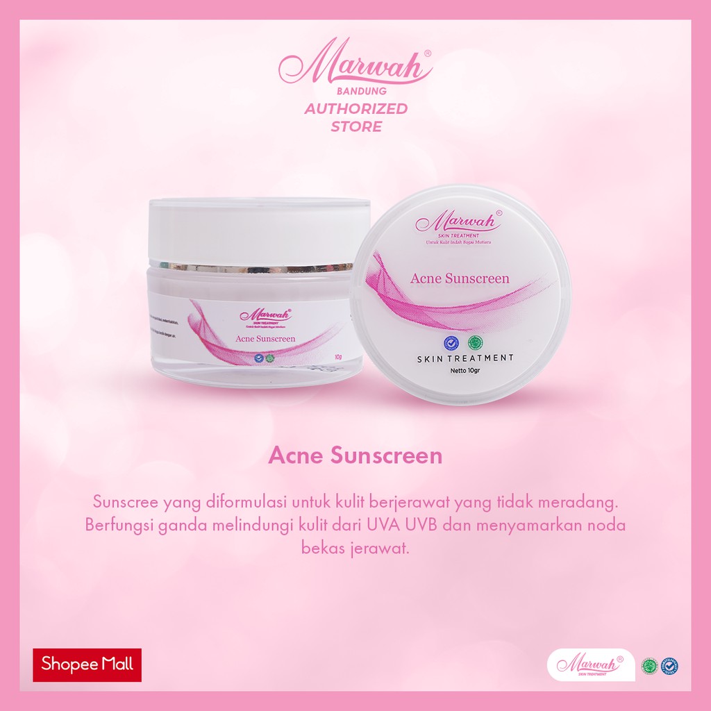 Acne Sunscreen Marwah Skin Care