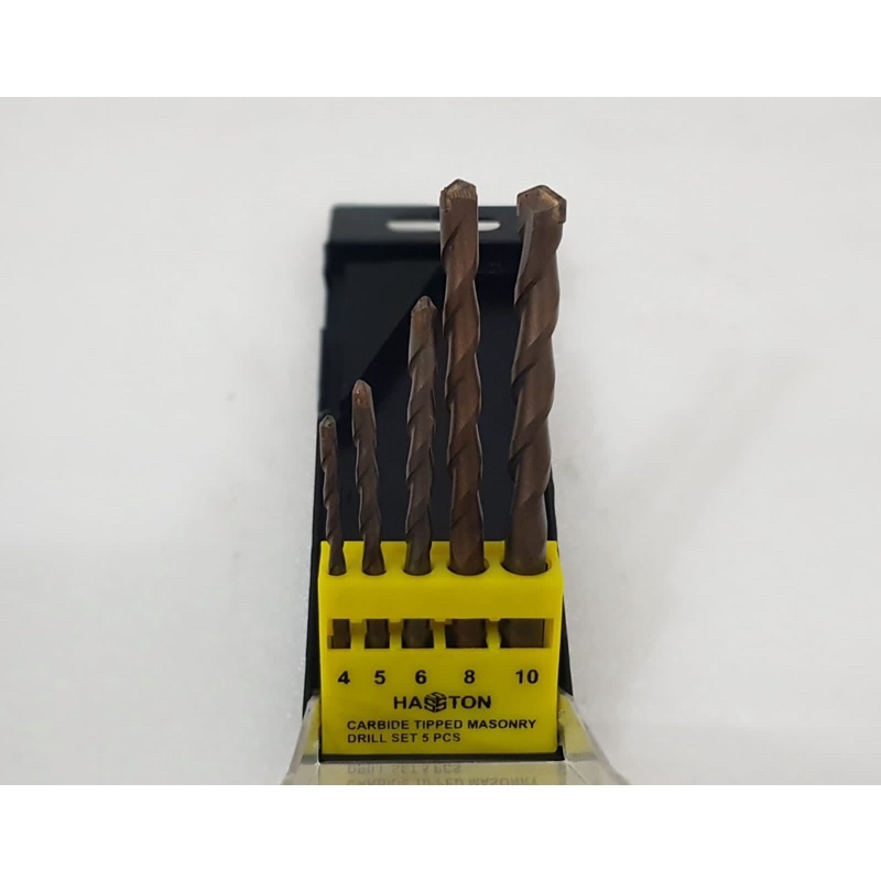 Mata bor tembok beton set 5pcs Haston