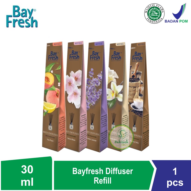 Refill Bayfresh reed diffuser aromatherapy / penghaarum ruangan/ pewangi ruangan/ pengharum ruangan 