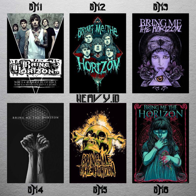POSTER BAND A3 BRING ME THE HORIZON