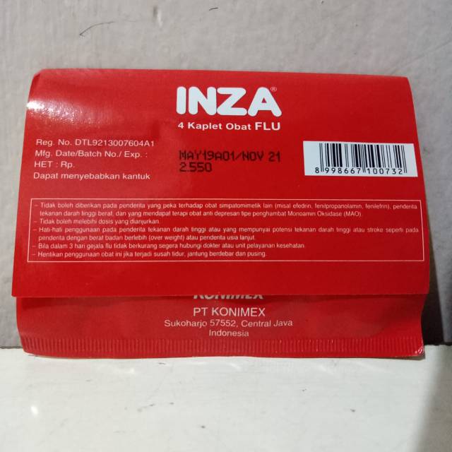 Inza kaplet per strip