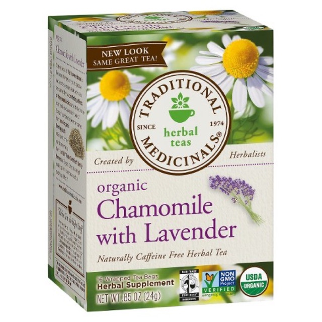 

Traditional Medicinals Chamomile With Lavender