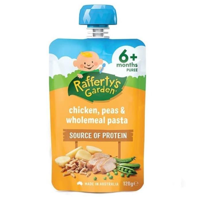 

RAFFERTY'S GARDEN PF CHICKEN, PEAS & WHOLEMEAL PASTA 6+
