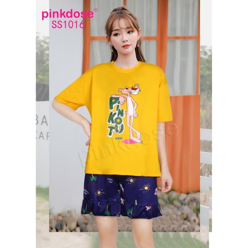 [PINKDOSE] Setelah Baju Tidur Piyama Karakter Import