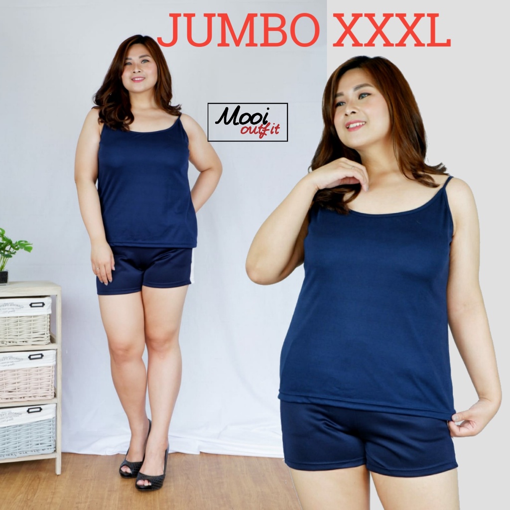 Tanktop Wanita Jumbo Murah / Tank Top Jumbo XXXL / Tanktop Jumbo Polos / Tanktop Jumbo Wanita Dewasa / Tanktop Tali Kecil Jumbo  / Tanktop Korea Sexy Jumbo / Tanktop XXL / Tanktop Jumbo Ld 120 Tali Kecil / Inner Tanpa Lengan Jumbo / Tank Top Big Size